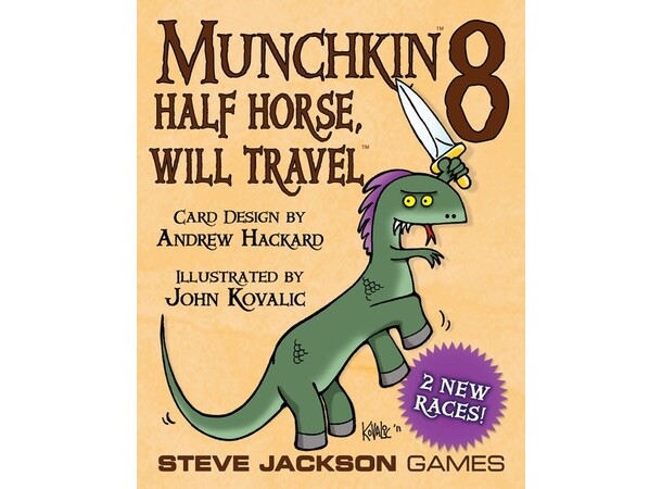 Munchkin 8 Half Horse Will Travel Ekspansion til Munchkin 